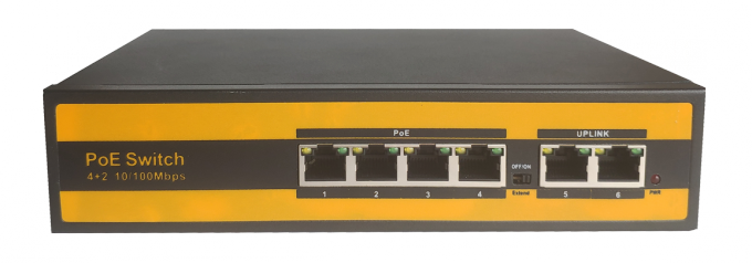 2 C.A. optique industriel 110V-240V de fibre de commutateur de réseau de la fibre 10/100M du port 100M