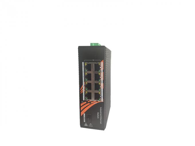 1 rail/mur industriels du commutateur DIN d'Ethernet de PoE de gigabit de port de SFP monte l'installation