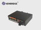 Commutateur industriel 10/100M d'Ethernet d'anti port de la charge statique 4 avec 1 port 24V de fibre de Sc fournisseur