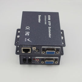 Chine Supplément optique de fibre 300 mètres de supplément de VGA KVM avec CAT5E pour la souris de radio d&#039;USB de soutien de 1080P EDID usine
