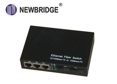 1310nm 20km 10M /1000Mbps Fiber To Ethernet Media Converter Single Fiber Single Mode